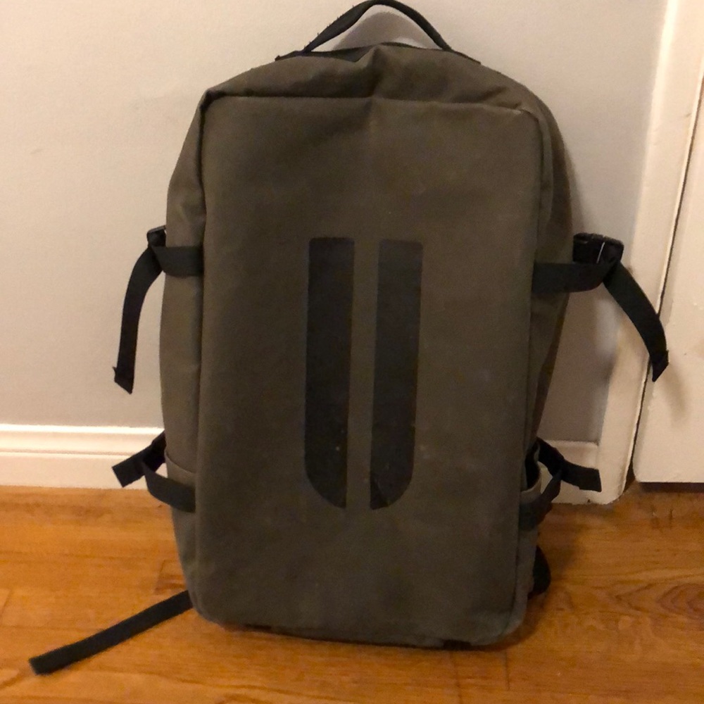 No Bull Backpack. Good Condition. Waxed Canvas.